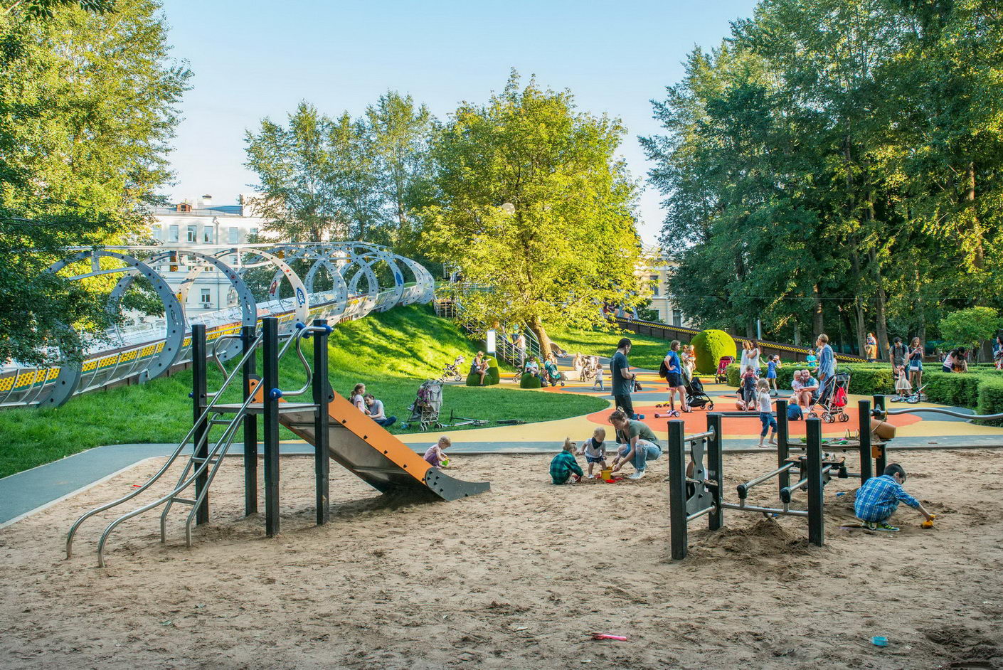 Фото Делегатский парк - развлечение в Москве | Досугатор